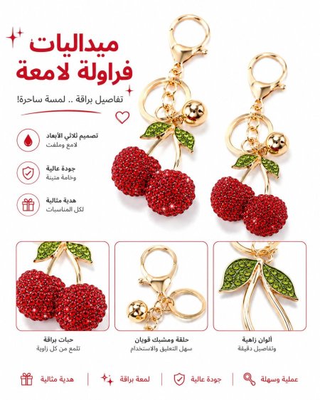 مدالية كرزه ستراس صغيره